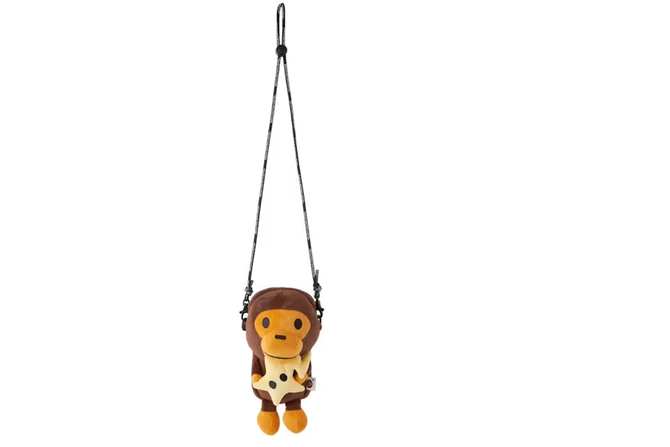 BAPE Baby Milo Star Plush Mobile Bag (FW25)