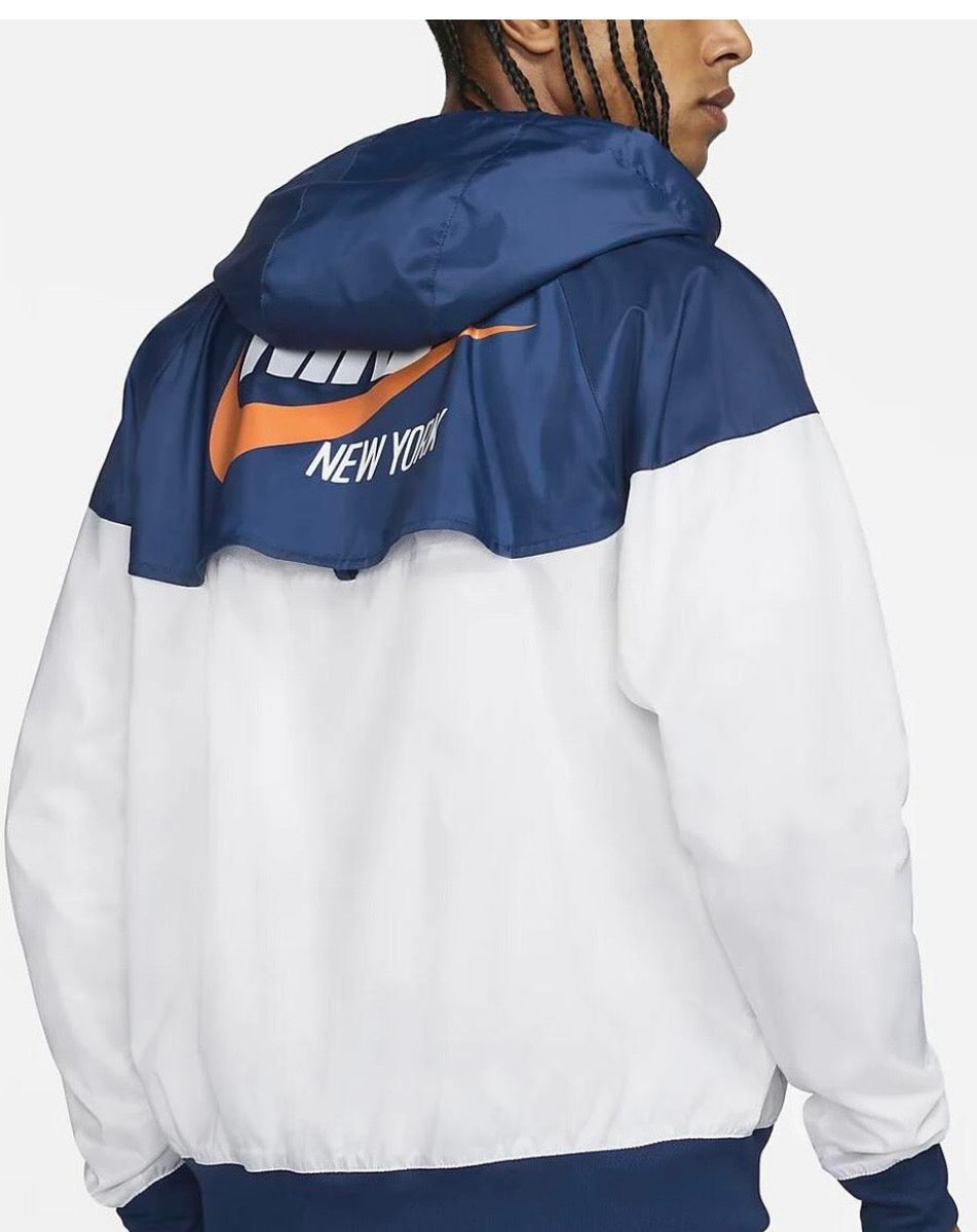 Nike Windbreaker Tri-color Zip Jacket