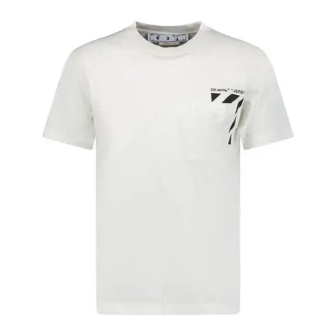 OFF-WHITE Diag-Stripe Pocket Tee