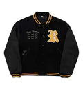 Revenge Leather Varsity Jacket