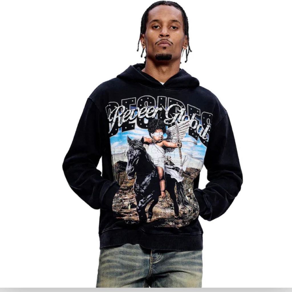 Reveer Hoodie Black Cupid