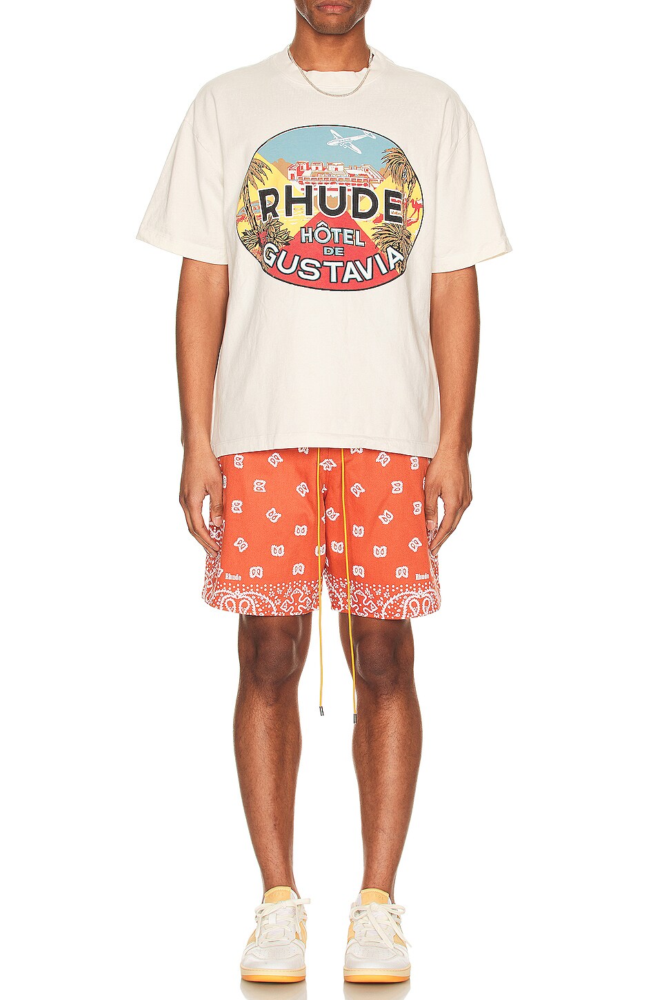 Rhude Bandana Shorts