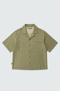 Ananke Cropped Cuban Button Down Shirt