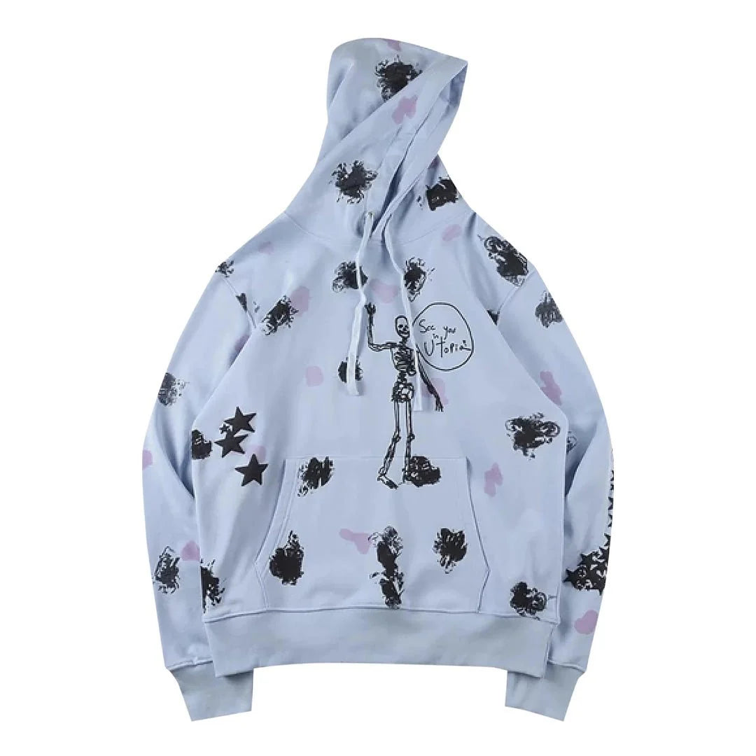 Travis Scott See You In Utopia Tie Dye Hoodie