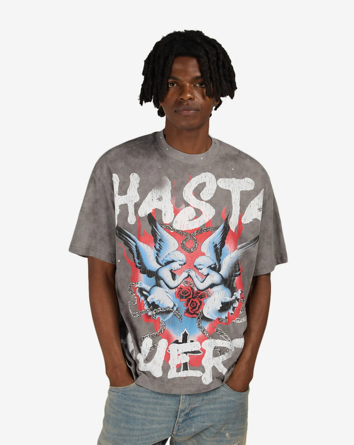 Hasta Muerte 'Angel Chain' T-shirt