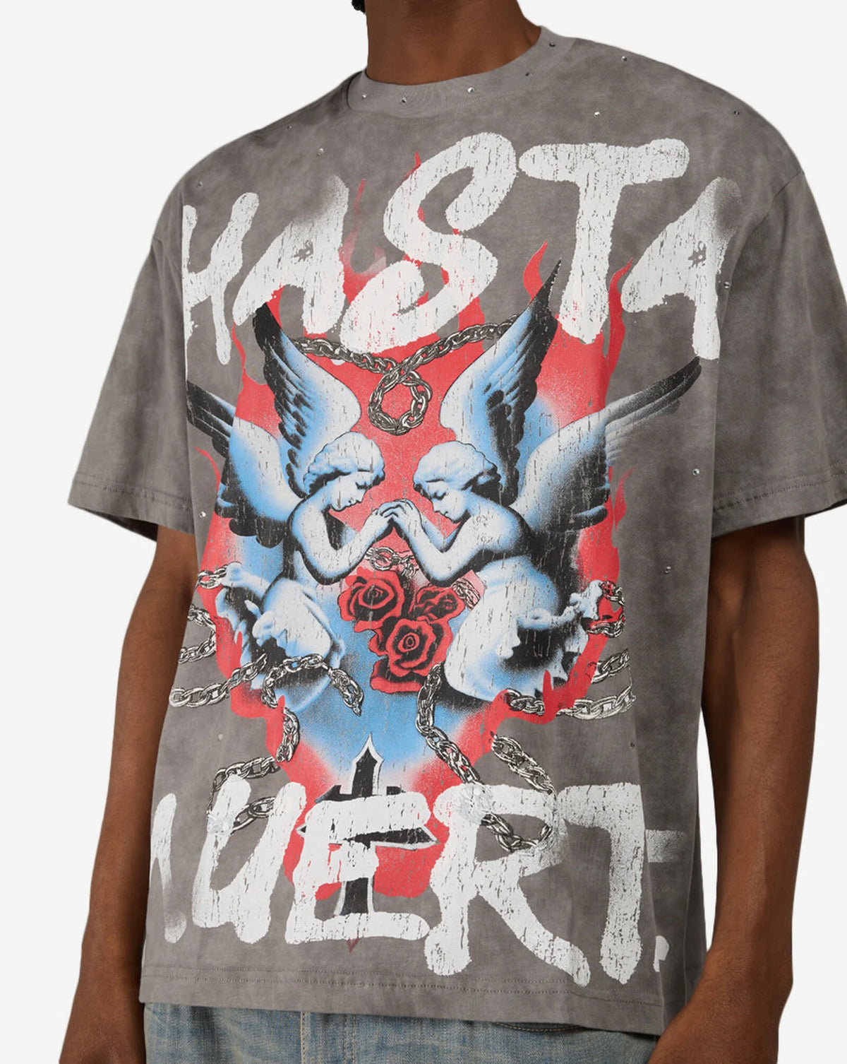 Hasta Muerte 'Angel Chain' T-shirt