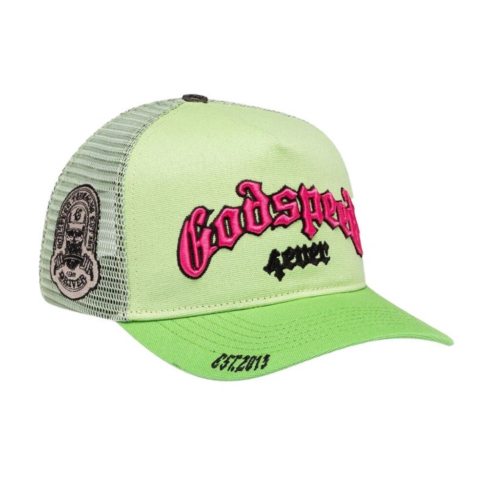 Godspeed Trucker Hat-Watermelon