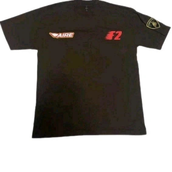 Travis Scott Stormi Aire Lamborghini T-Shirt Brown
