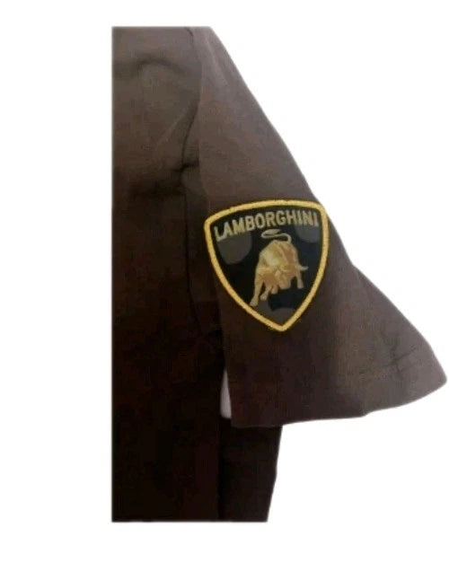 Travis Scott Stormi Aire Lamborghini T-Shirt Brown