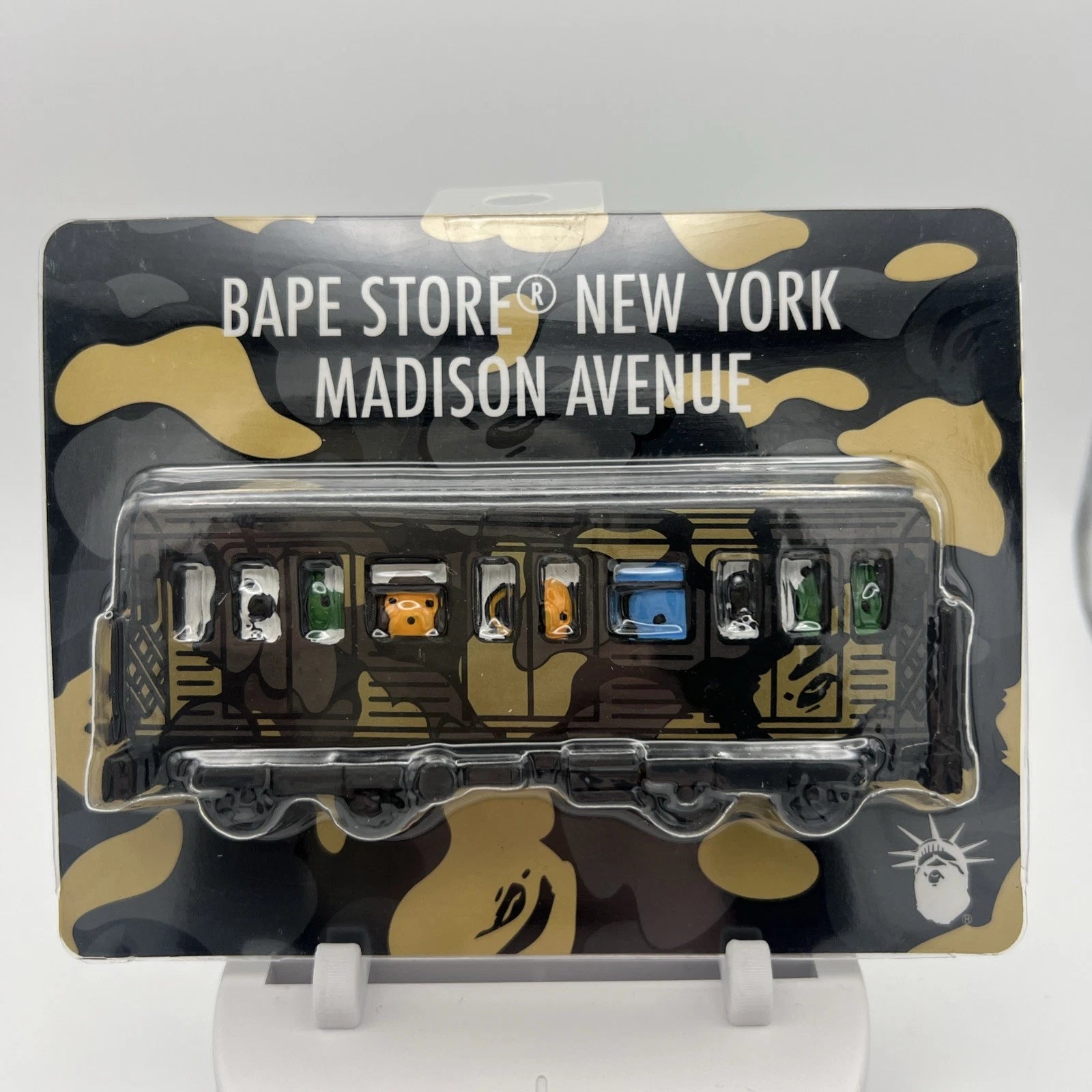 A Bathing Ape BAPE Store New York Madison Avenue Milo and friends train magnet