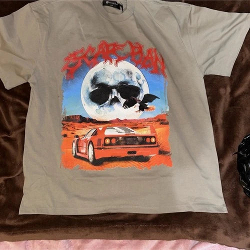 Escape Plan Kneeling Skeleton Tee